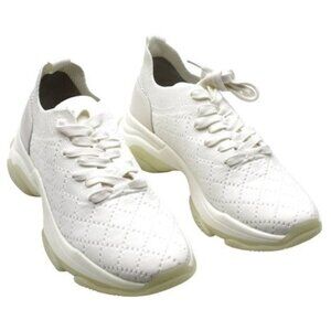 Steve Madden White Slip on Sneakers